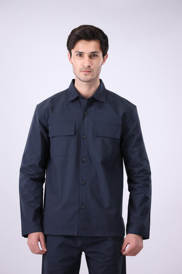 Dobby Regular Overshirt
