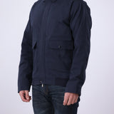 Structured bomber jacket