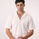 Knitted Resort Collar Shirt