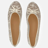 Floral Lace Ballerina Flats