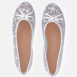 Floral Lace Ballerina Flats