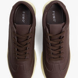 Midnight Leather Dark Brown Trainers