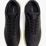 Midnight Leather Black Trainers