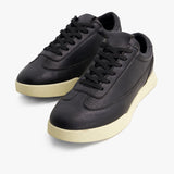 Midnight Leather Black Trainers