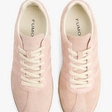 Pink Suede Trainers