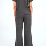 Textured Knit Lounge Shirt