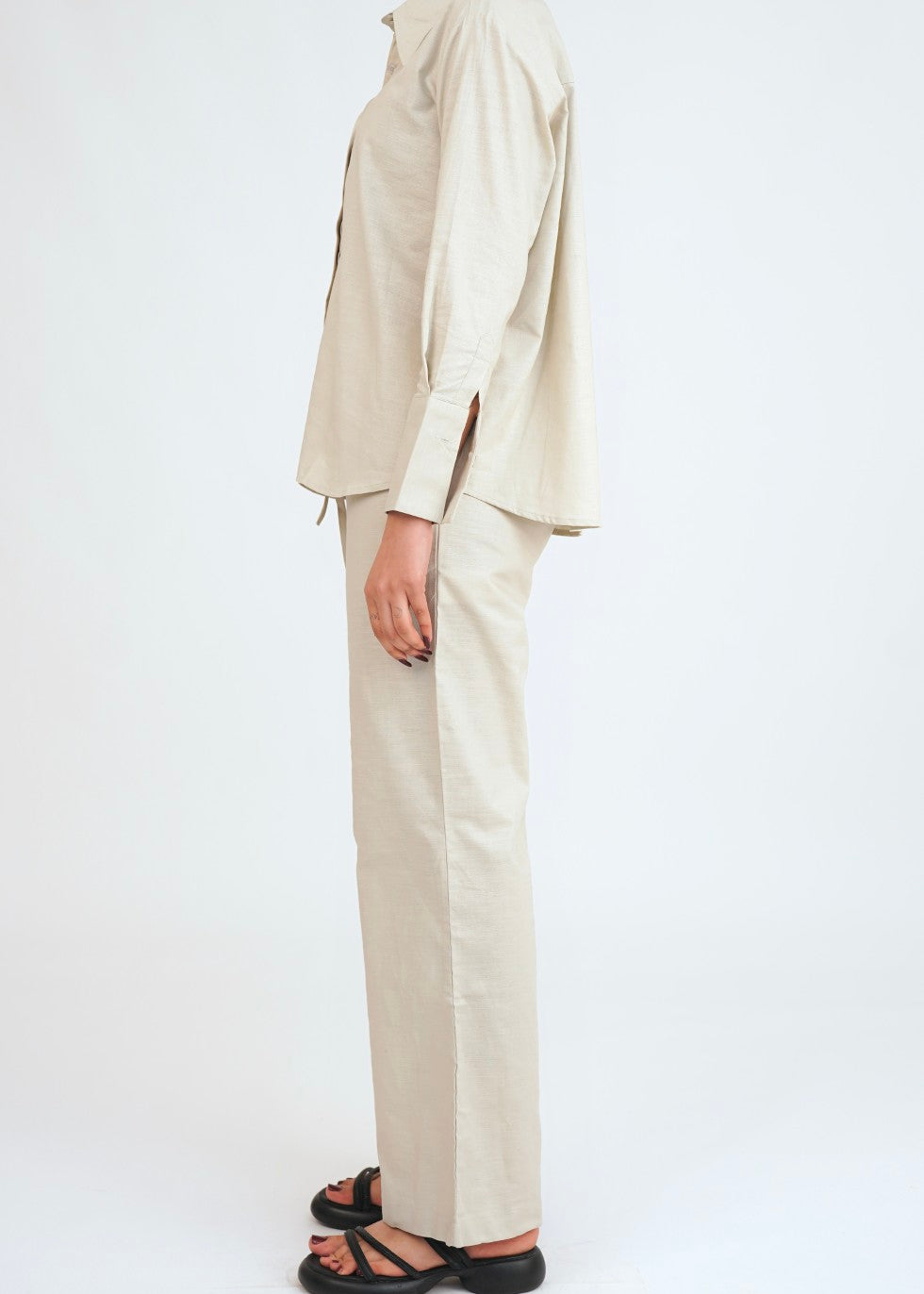 Classic Long-Sleeve Shirt | Soft Cotton Fabric for All-Day Comfort