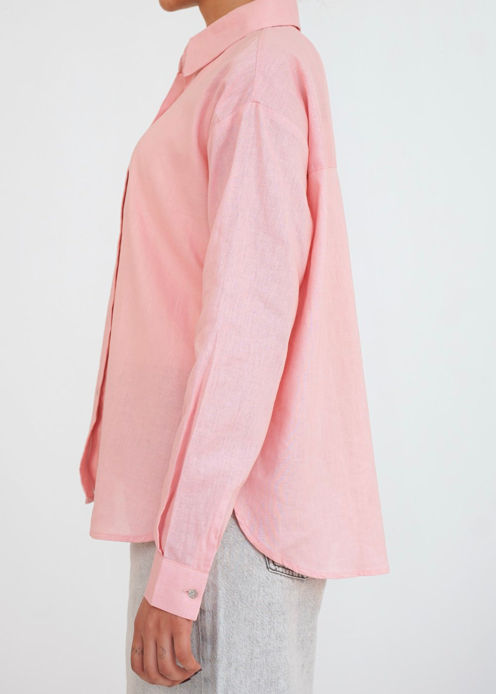 Classic Long-Sleeve Shirt | Soft Cotton Fabric for All-Day Comfort
