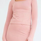 Slate Scoop-Neck Top
