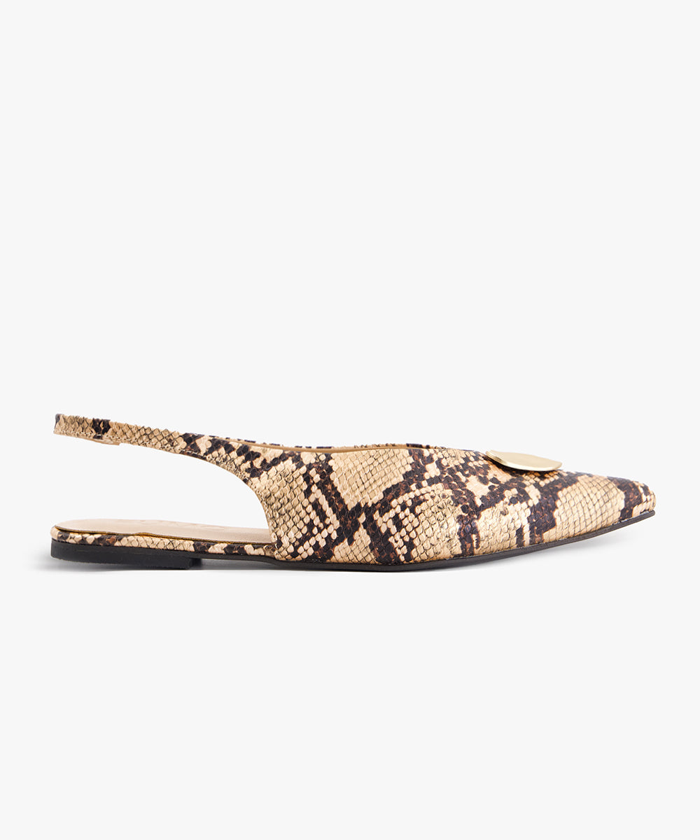 Vesper Slingback Flat