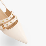 Double-Strap Slingback Flat