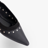 Studded Slingback Flats