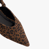 Leopard Slingback Flat