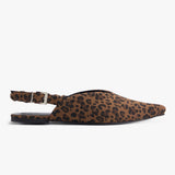 Leopard Slingback Flat