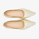 Gilded Perforated Flat
