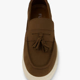 Casual Suede Tassel Loafers