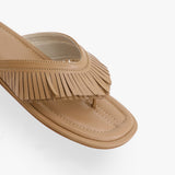 Faux Leather Flats