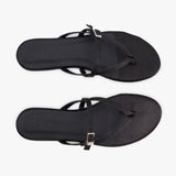 Satin Flipflop Flats