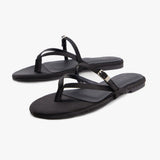 Satin Flipflop Flats
