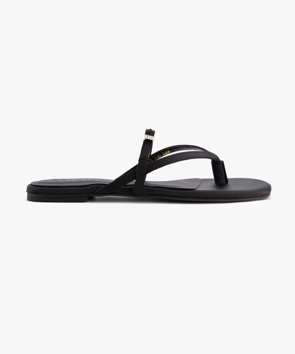 Satin Flipflop Flats