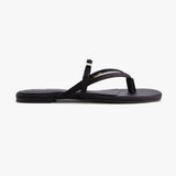 Satin Flipflop Flats