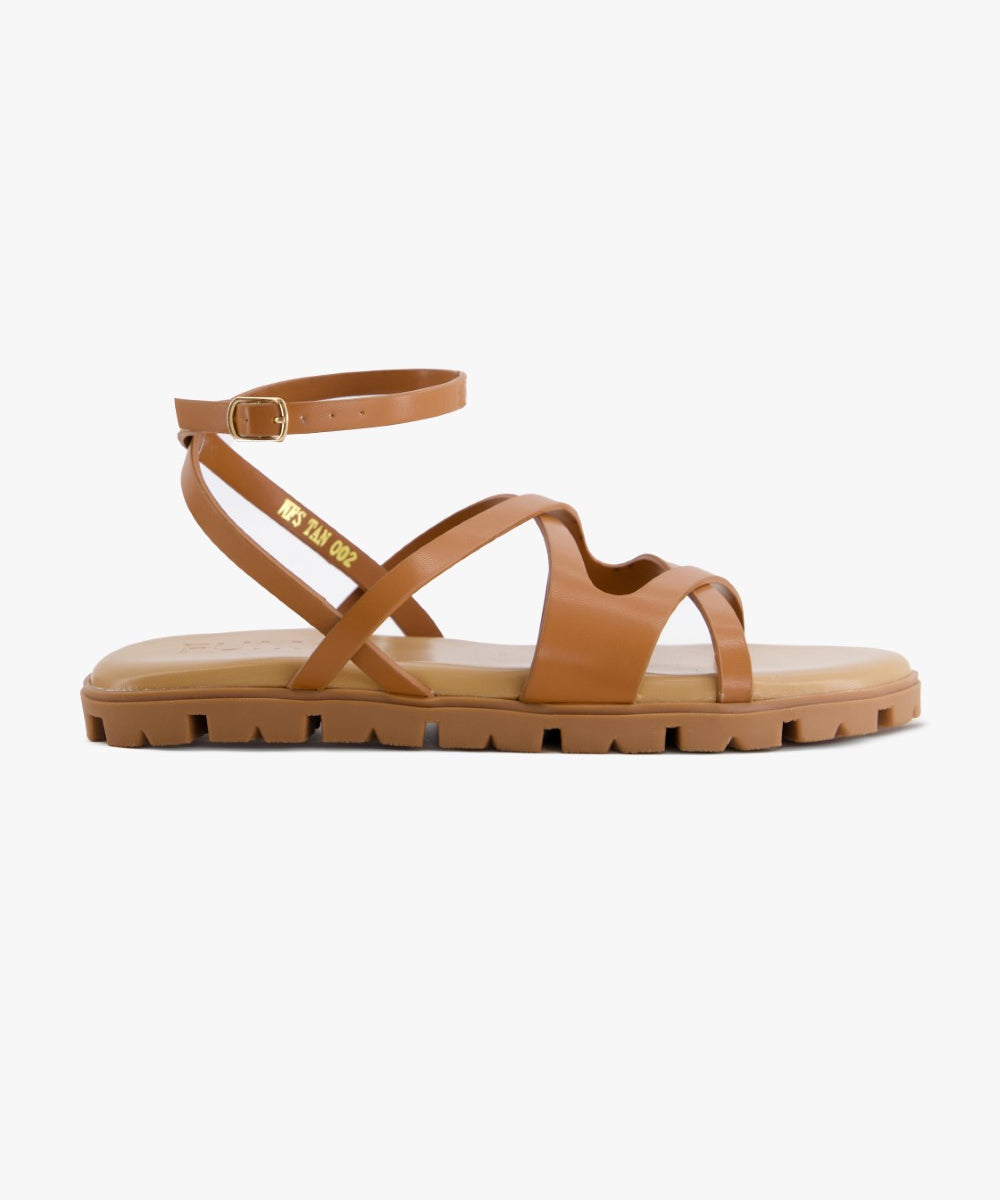 Strappy Slide Sandals