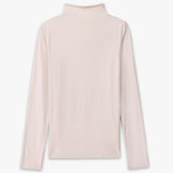 Mock Neck Stretch Top