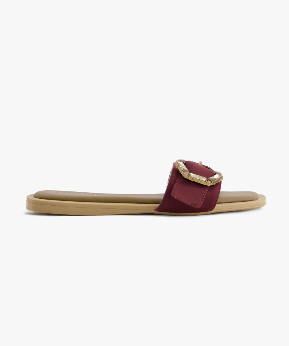 Satin Flats