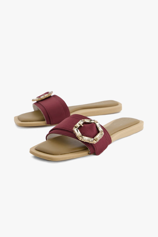 Satin Flats