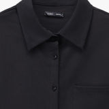 Button Down Shirt Half Sleeve Cord Set
