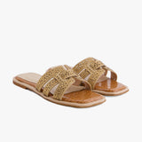 Beaded Slip-Ons