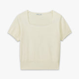 Ribbed crop top
