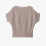 Boat Neck Knit Top