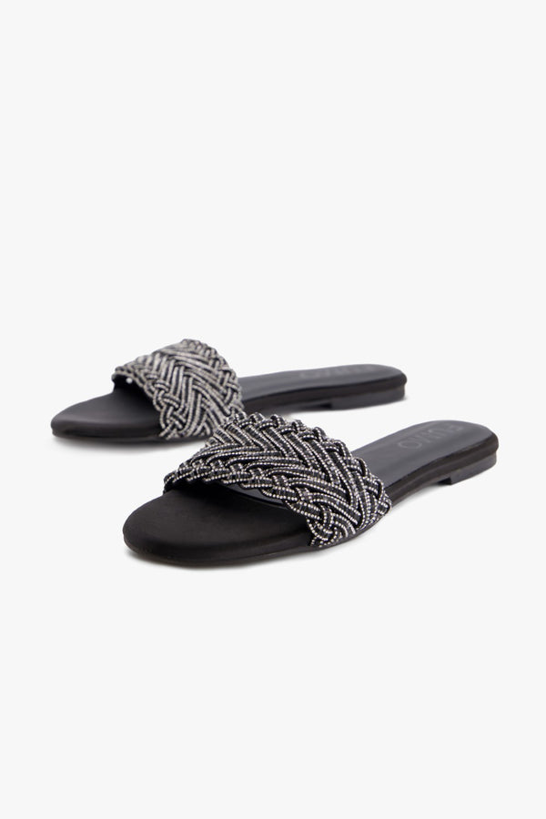 Beaded Slip-Ons